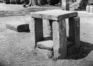 L’“auction block” di Green Hill Plantation, Campbell County, Virginia