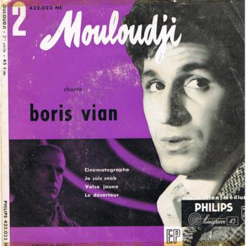 Mouloudji ‎"Chante Boris Vian N°2", 1955