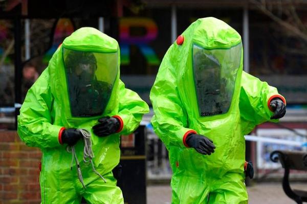 Nerve gas attack, London, March 2018