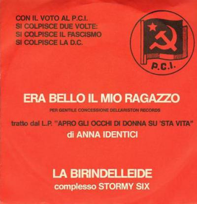 “Con il voto al PCI si colpisce due volte: si colpisce il fascismo, si colpisce la DC” (ammazzate oh!)