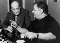 Nikos Gatsos e Manos Hatzidakis.