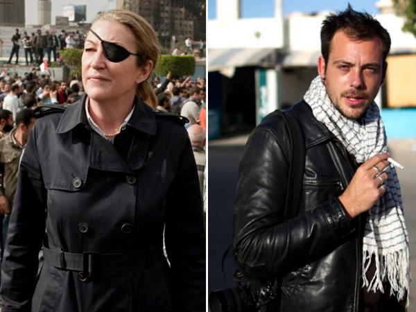 Marie Colvin e Rémi Ochlik