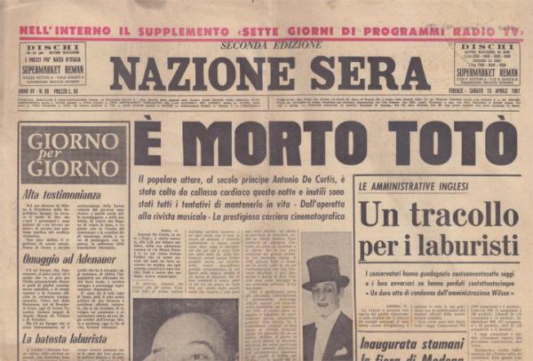 E&rsquo; morto Tot&ograve;