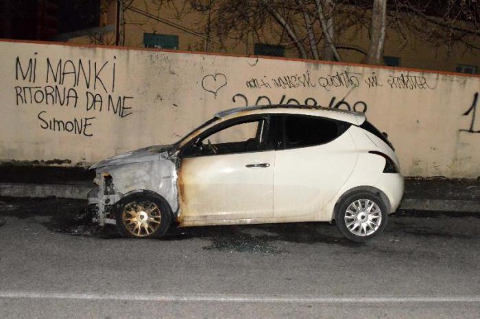 Via Magnozzi (Livorno): Rabbia Contro La Macchina. Si ignora se lei sia tornata da Simone.