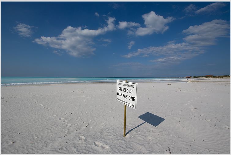 Le Spiagge Bianche. Più bianco non si può.