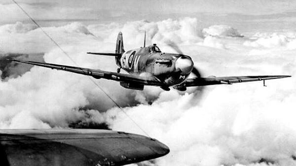 Supermarine Spitfire in action