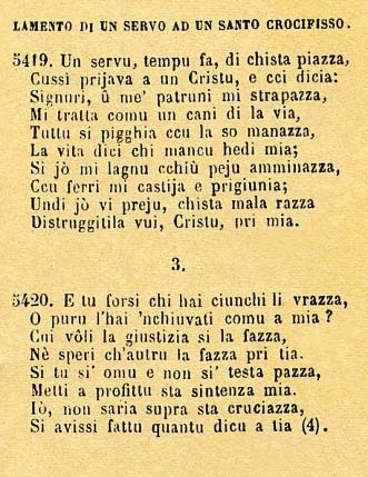 La pubblicazione del 1870/74 dal sito dell'Istituto Ricerche Studi di Arte Popolare